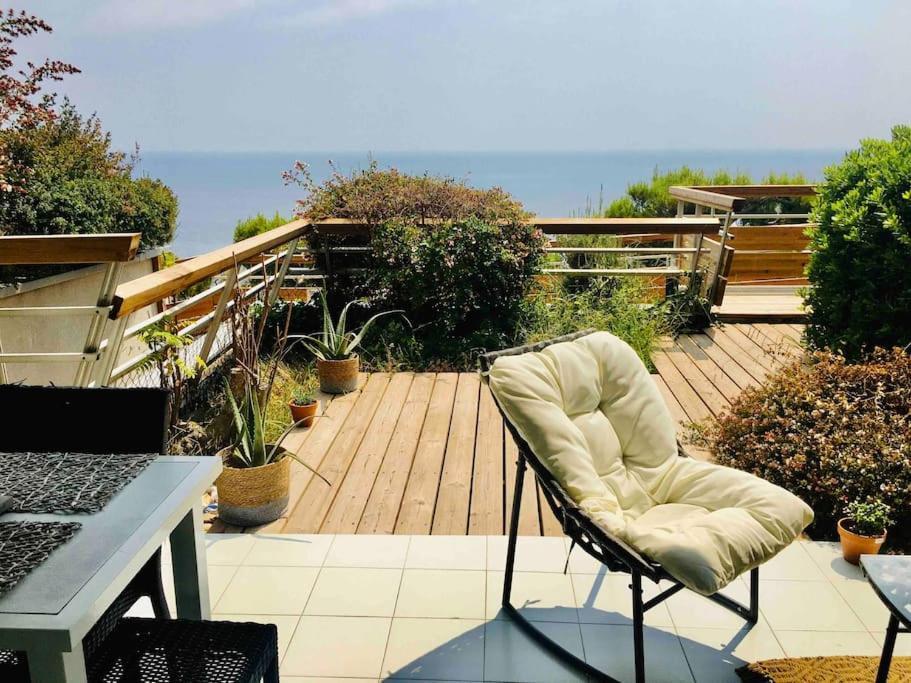 Vue Mer Incroyable Aux Portes De Monaco Cap-d'Ail Bagian luar foto